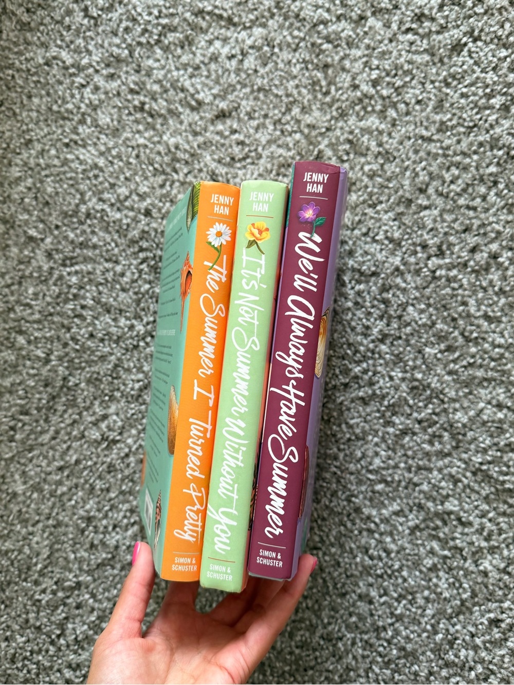 The Summer I Turned Pretty Jenny Han Book Series NWOT Preppy Coastal Summer